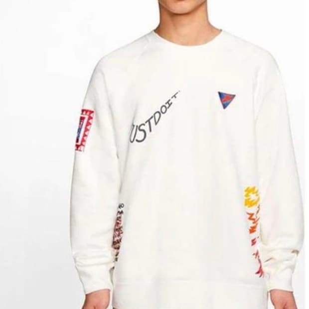 (XXL) 나이키 패턴 스웻셔츠 NSW 맨투맨 셔츠