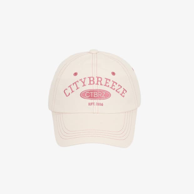 아치 로고 자수 볼캡