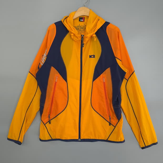 K2 등산용 배색 바람막이 클라이밍 자켓 105