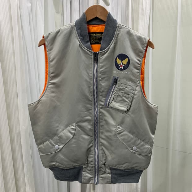 U.S AIR FORCE 패딩 조끼 1659