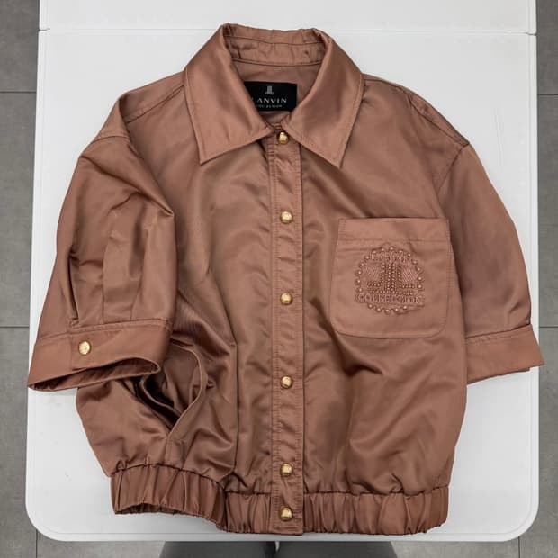 랑방 컬렉션 크롭 자켓 