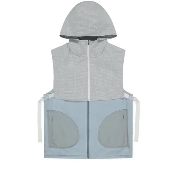뚜오미오 HOODED GEAR FLEECE VEST 플리스 베스트