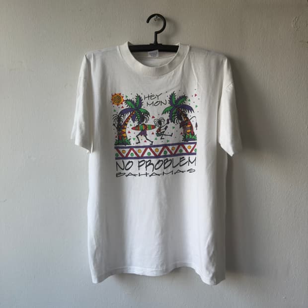 90s bahamas no problem 빈티지 티셔츠