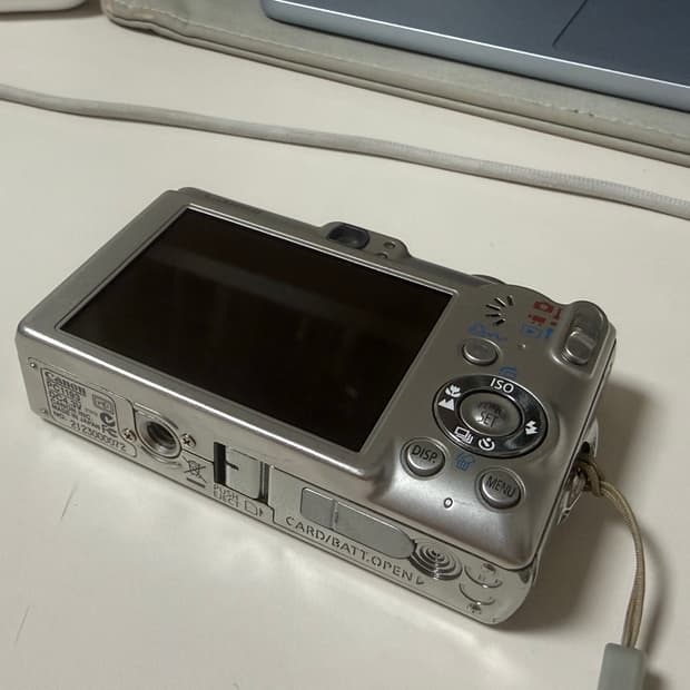 캐논 PowerShot SD600 실버 디지털 카메라 S급