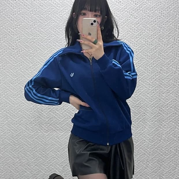 아디다스 올드스쿨 90's 재팬 아카이브 져지 집업 100 C11531