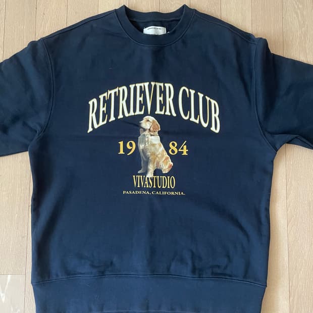 비바스튜디오 RETRIEVER CREWNECK_navy
