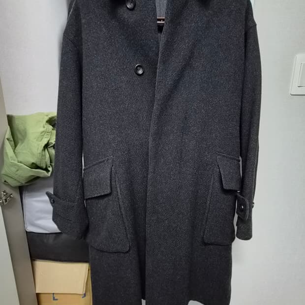 올드조 old Joe 캐시미어멜튼새들 코트 38