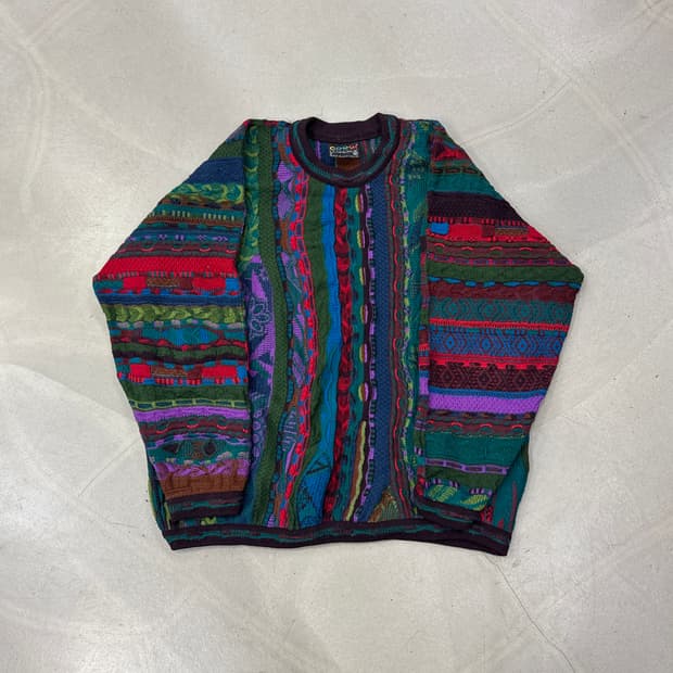 쿠지 케이블 니트 S