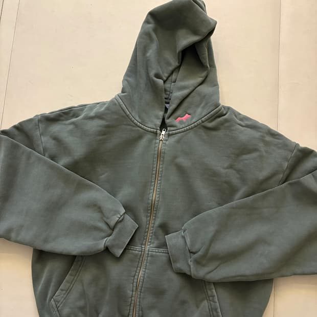 스카이라크 후드 집업 트리 s