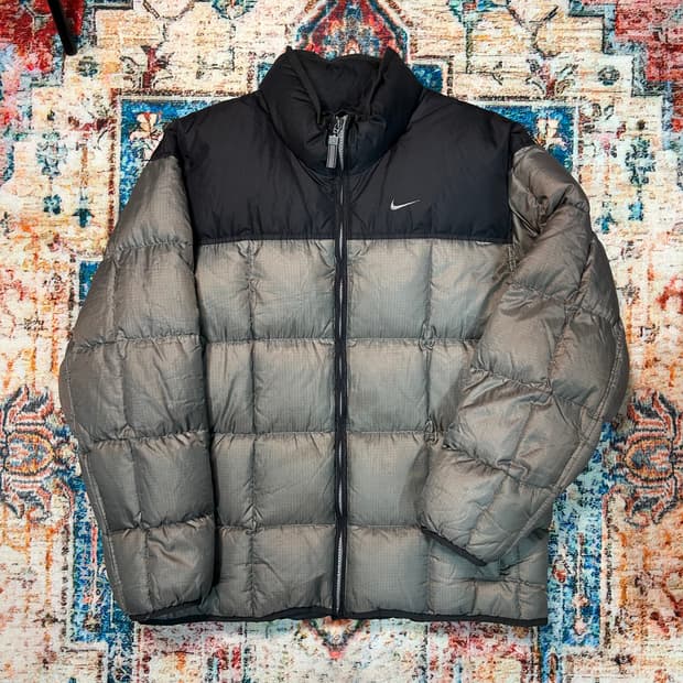 [XL] 00s 나이키 센터로고 경량패딩