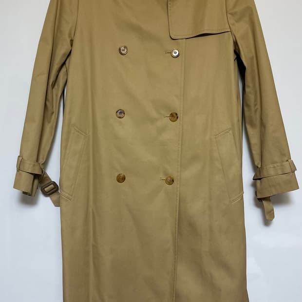 한섬시스템SYSTEM 베이지 트렌치 코트
