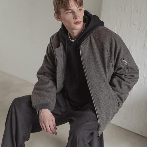 비슬로우 슬로우보이 울 ma-1 점퍼 / 남성 자켓 / 남성 점퍼