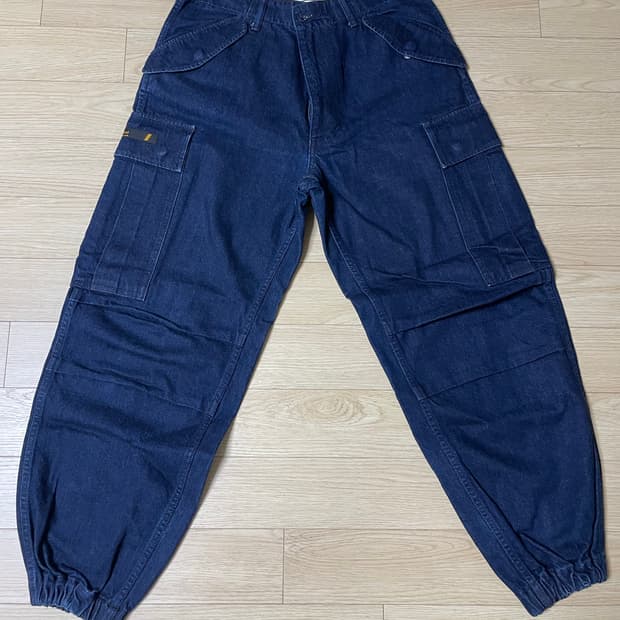더블탭스 17aw 데님 카고 트라우저[1]