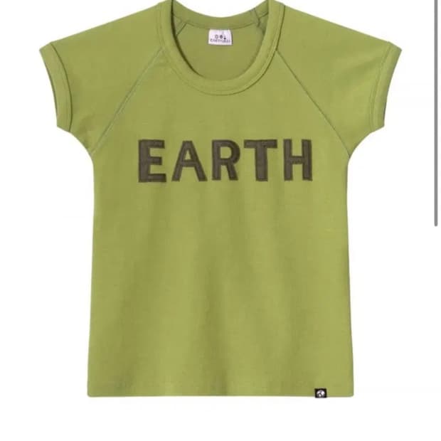 earthjigu 어스지구 링거 티셔츠 올리브 2사이즈