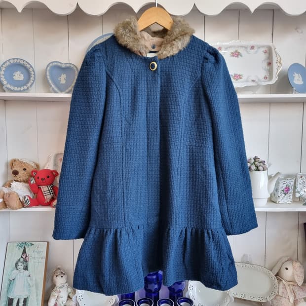 earth music&ecology(어스) 러플 코트