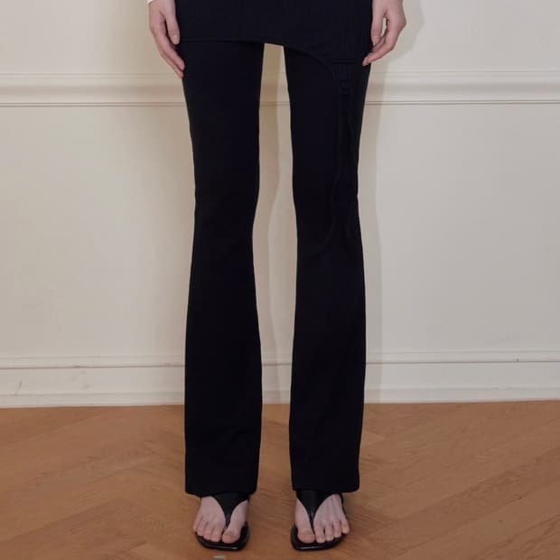 새상품) 보헤미안서울 폴디드 스커트 팬츠