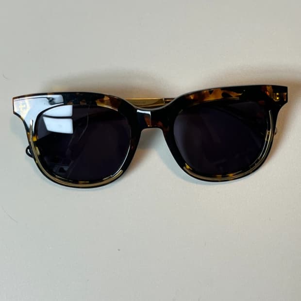 호피 선글라스