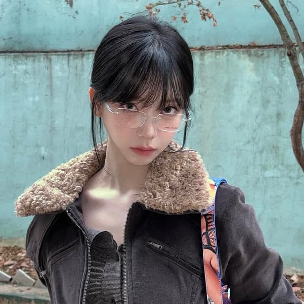 2000아카이브스 안경 건메탈 긱시크 카리나 안경