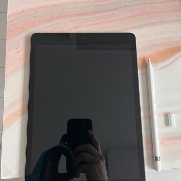 아이패드 7세대 32GB, 애플펜슬 1세대, 펜슬 충전 어댑터