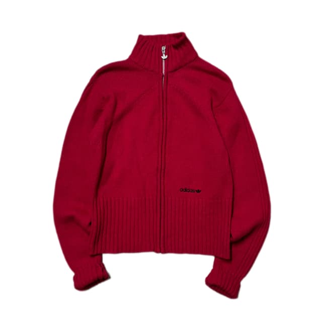 Adidas Wool Knit Zip-up 