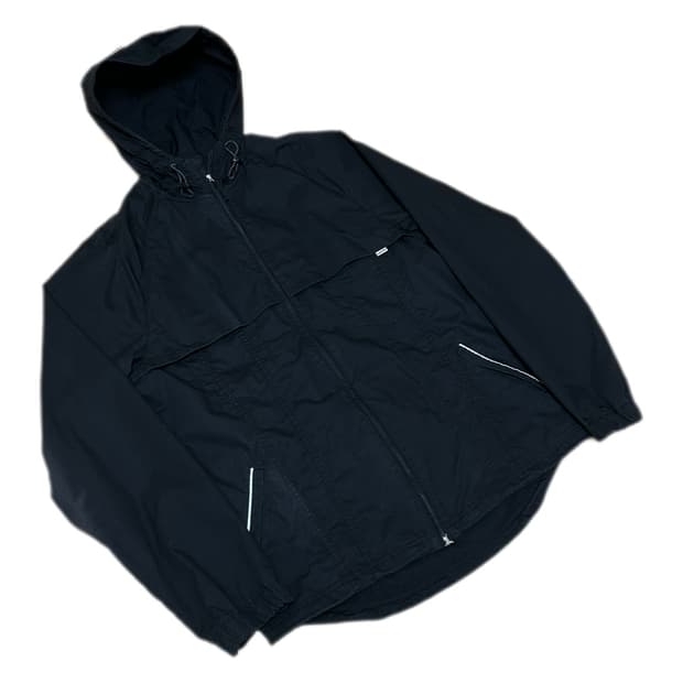 리바이스 화이트탭 트러커 블랙 바람막이 자켓