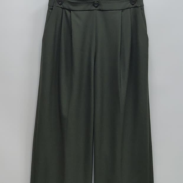 CLUB MONACO 클럽모나코 슬랙스 와이드 팬츠 / 여 67 카키
