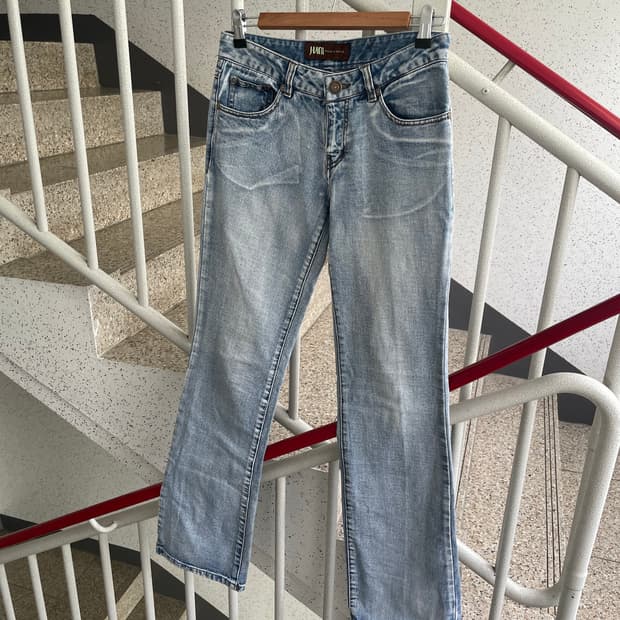 pelvic denim pants