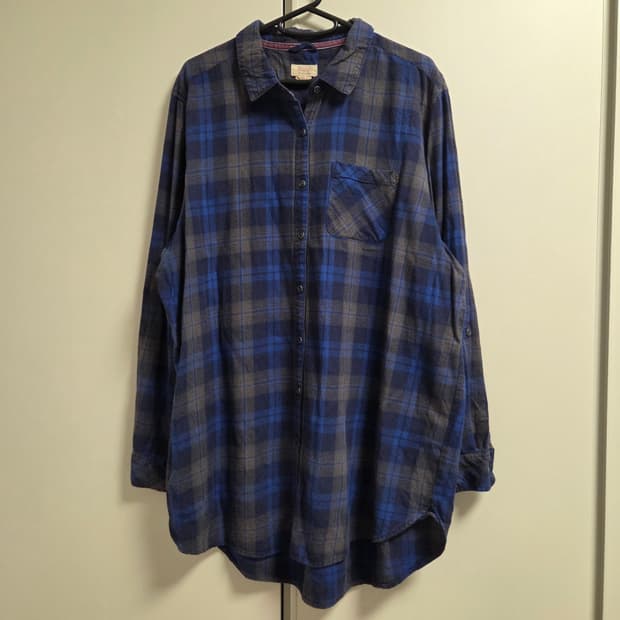 Boston Traders 플란넬 체크 셔츠 XL(105)