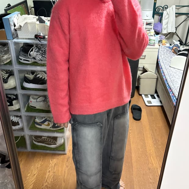 [새상품 / 50] 솔리드옴므 모헤어 니트