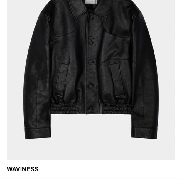 웨이비니스 레더자켓 2사이즈
