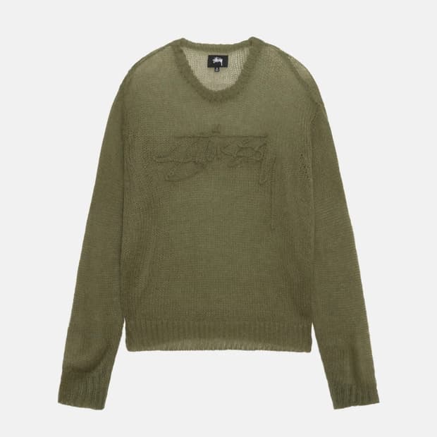 스투시 루즈 니트 L