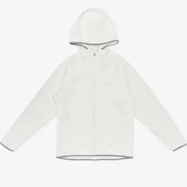 지초이 컴포트 24-006 플리스 후드집업 아이보리 2사이즈