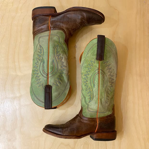 00s HP square toe western boots 스퀘어토 웨스턴