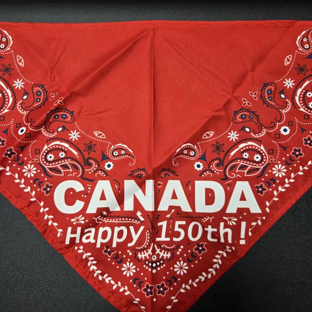 Canada vintage 반다나 스카프