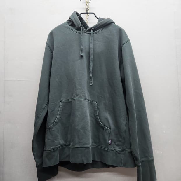 파티고니아 백 플라잉피쉬 프린팅 유기농 코튼 후드티 M(L)