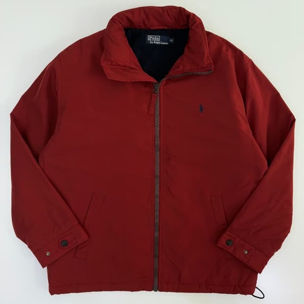 Polo  폴로 랄프로렌 90,s 자수 페리 봄버자켓