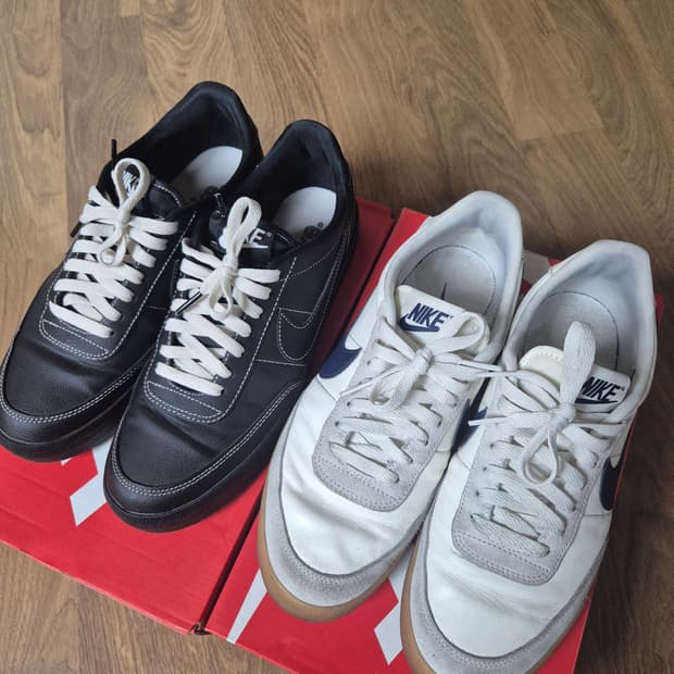 [265,블랙 팬텀/제이크루]나이키 킬샷2 2켤레 판매합니다