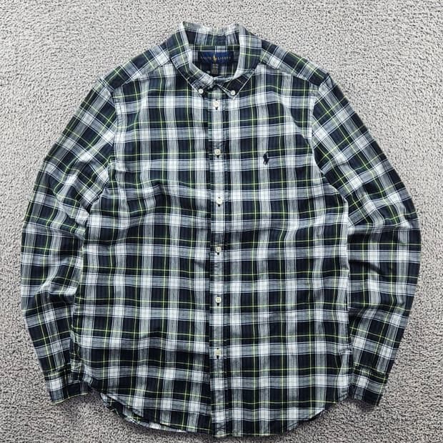 폴로랄프로렌 멀티컬러 타탄체크 패턴 셔츠 ( XL ) / 11028