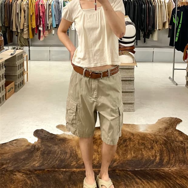LEVI'S cargo half pants 리바이스 카고 버뮤다 팬츠