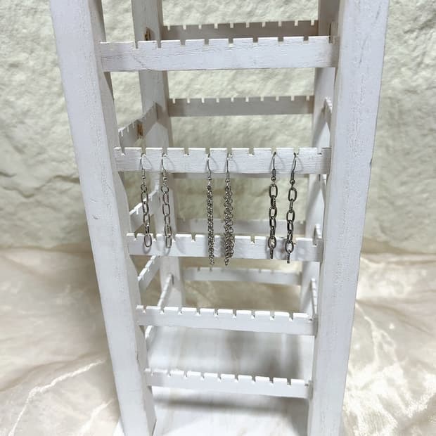 빈티지 고딕 체인 귀걸이세트