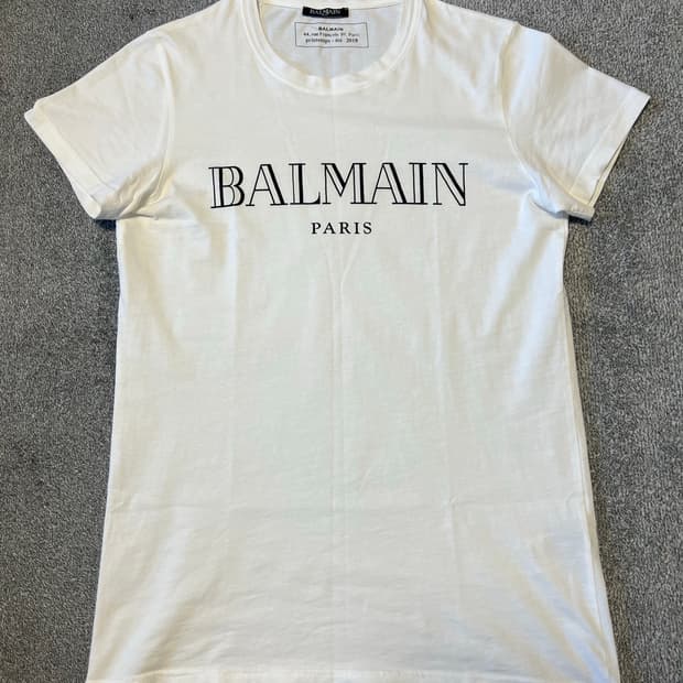 Balmain logo t-shirts