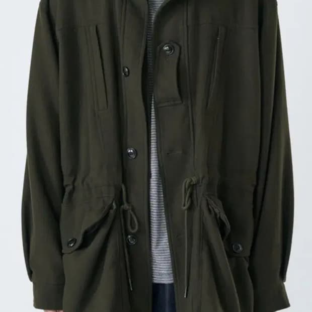 [1/S] 이얼즈어고 보일드 울 필드파카 올리브