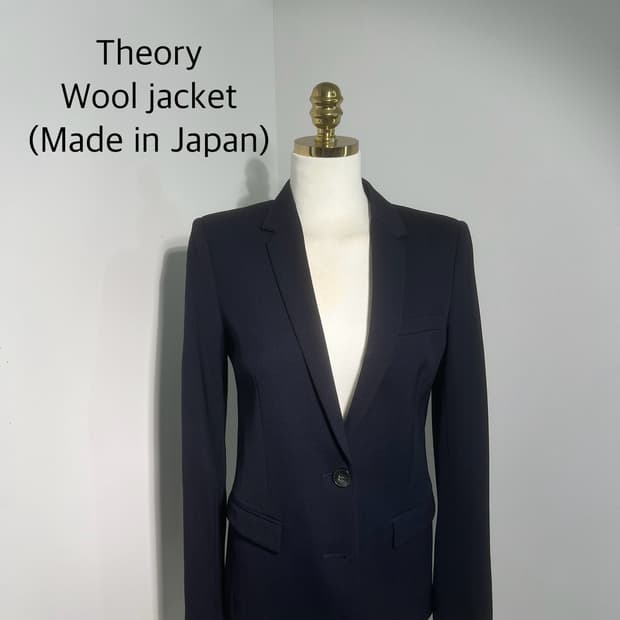 Theory 띠어리 울 자켓 (made in Japan)