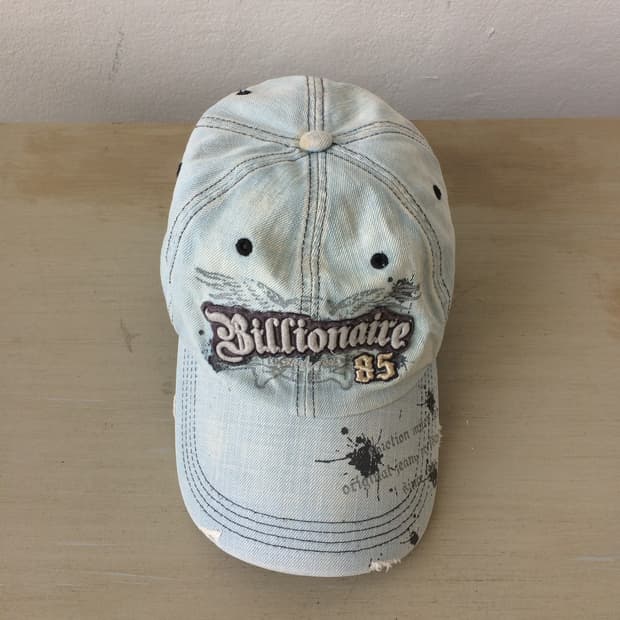 lettering patch cap