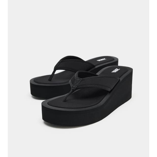 자라 zara 플랫폼 쪼리 샌들