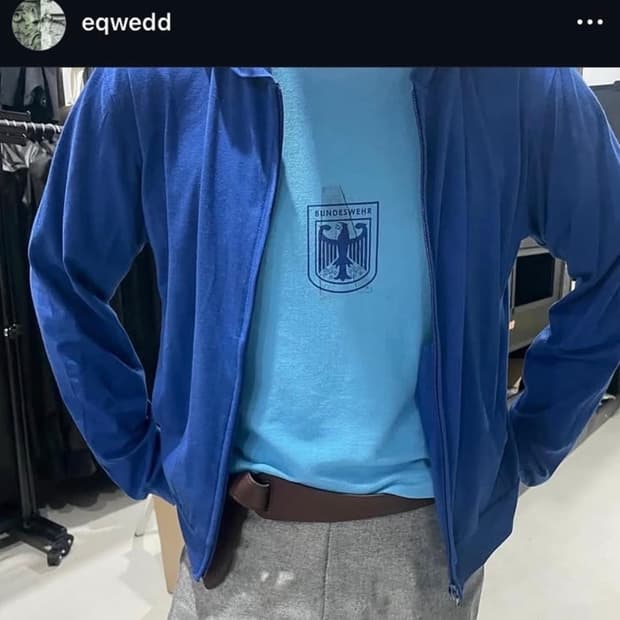 독일군 트레이닝 티셔츠