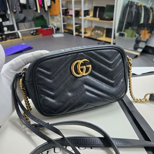 [A급컨디션]구찌 마틀라세 숄더백