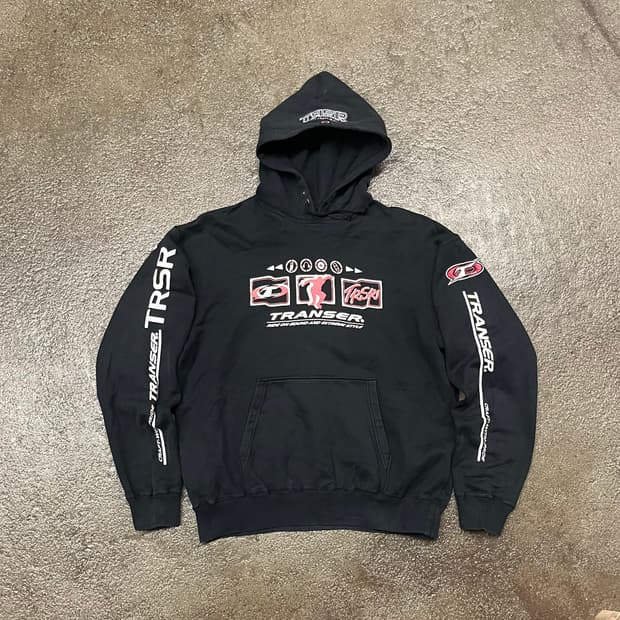 빈티지 스케이트 프림팅 후드 (105)