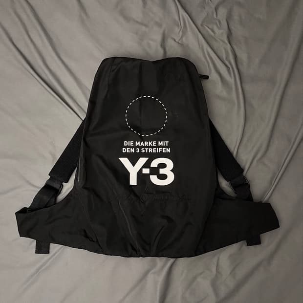 Y-3 요지야마모토 나일론 백팩