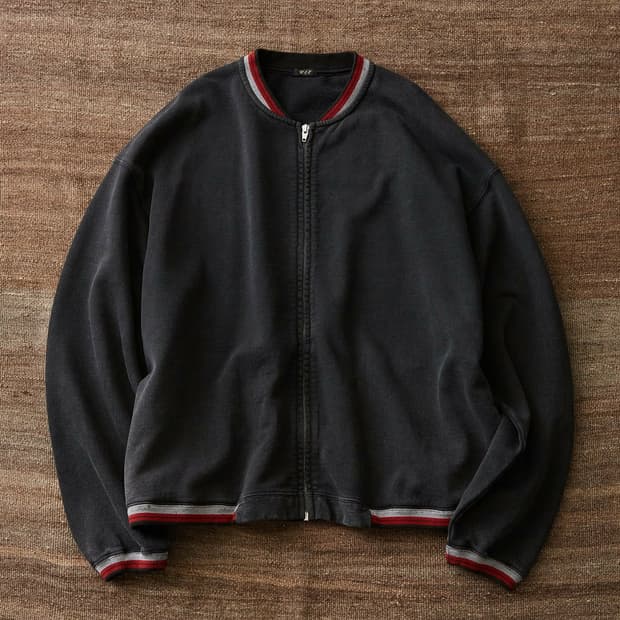 WILD LIFE TAILOR 스웨트 집 블루종